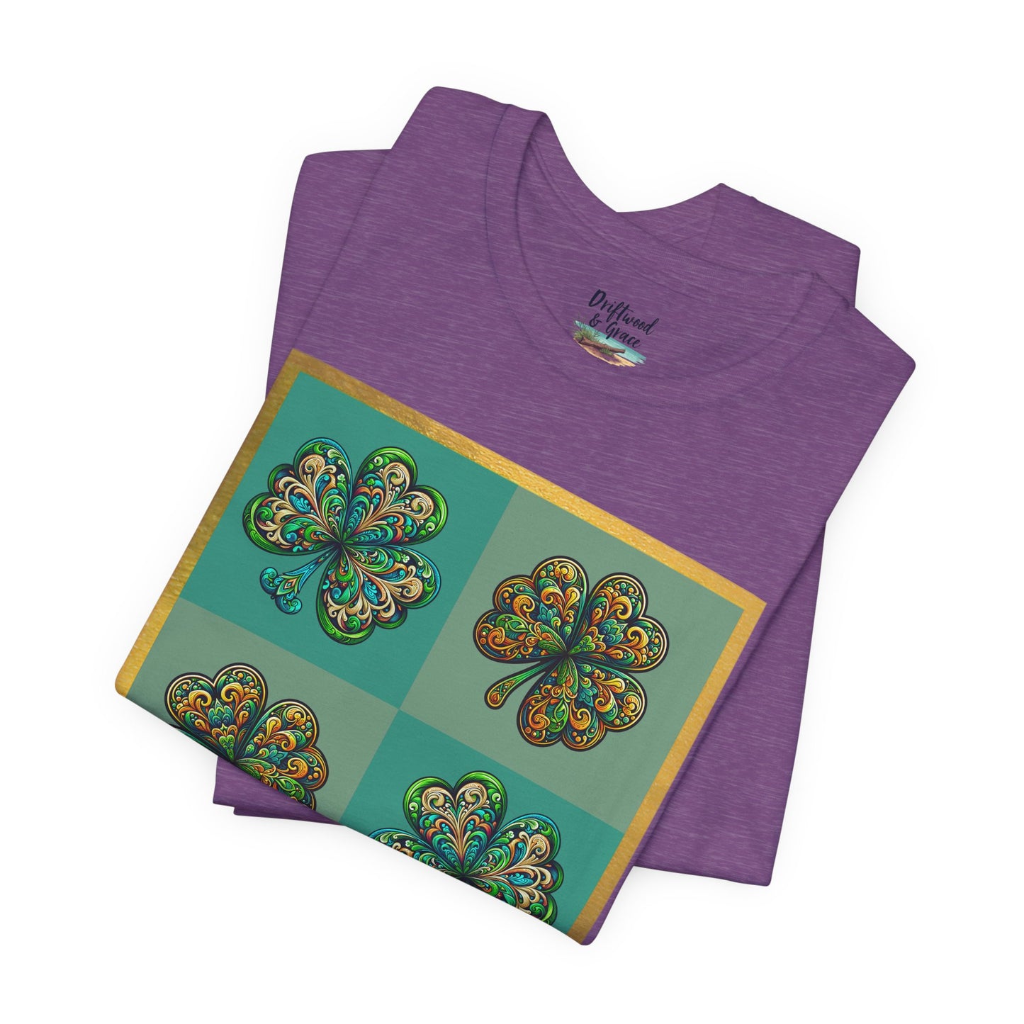 Ornate Shamrock Quartet Tee