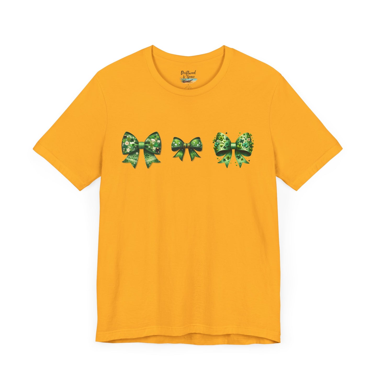 Shamrock & Bows Lucky Tee