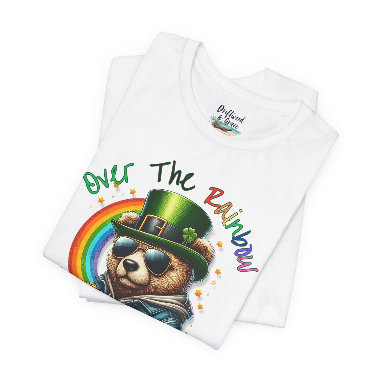 Over the Rainbow Lucky Bear Tee