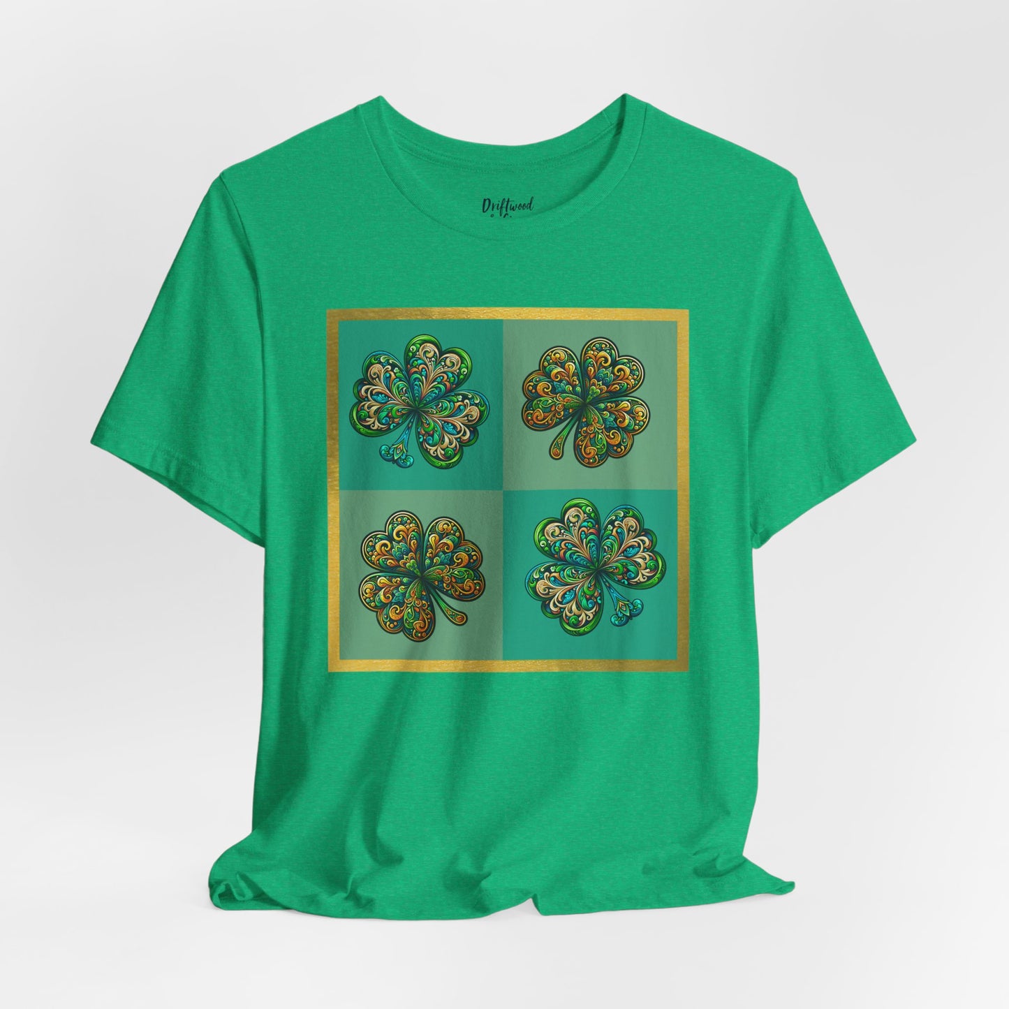 Ornate Shamrock Quartet Tee