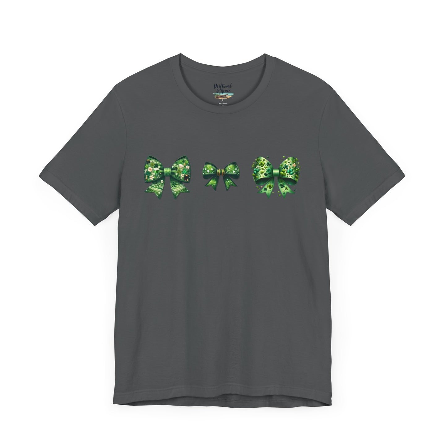 Shamrock & Bows Lucky Tee