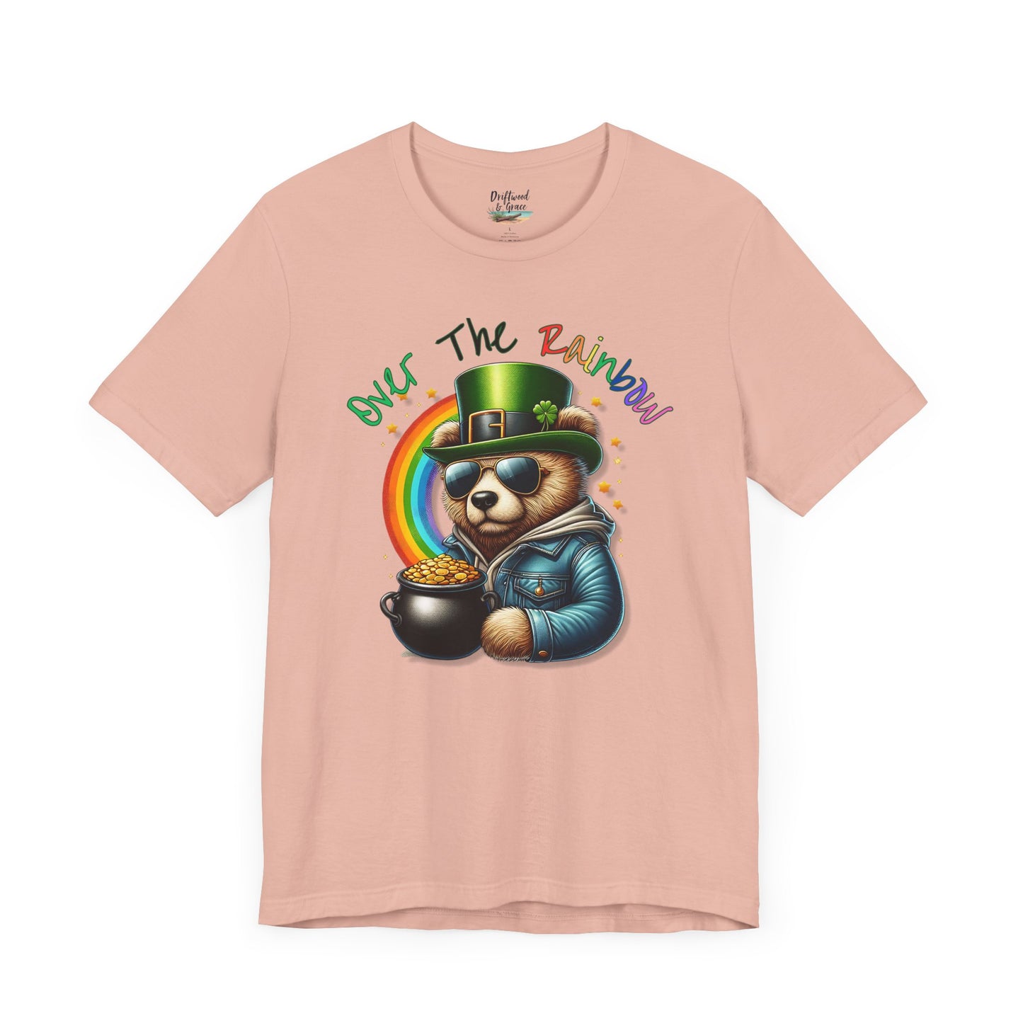 Over the Rainbow Lucky Bear Tee