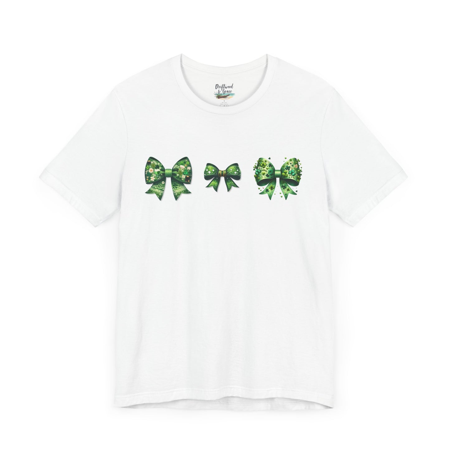 Shamrock & Bows Lucky Tee