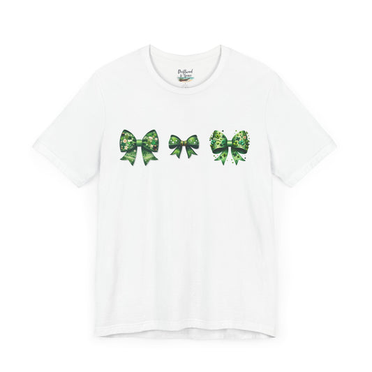 Shamrock & Bows Lucky Tee