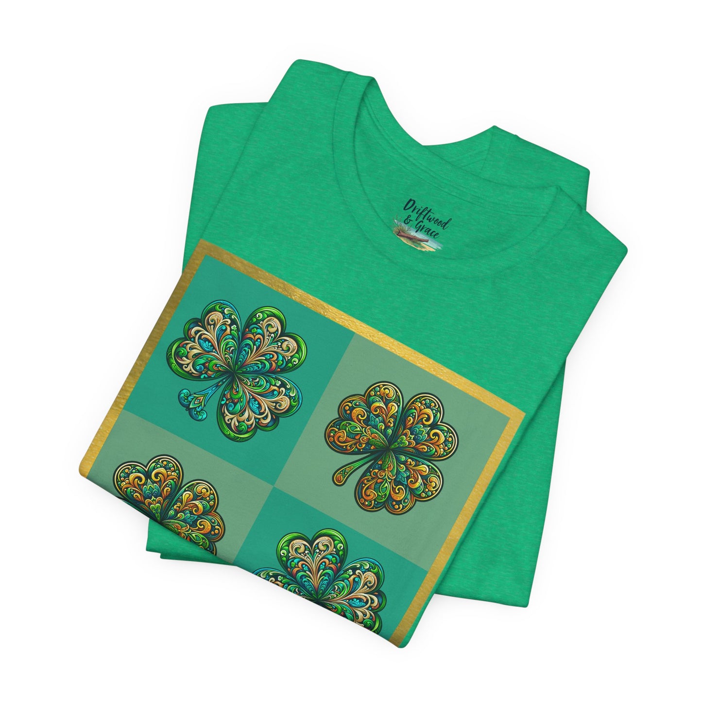 Ornate Shamrock Quartet Tee