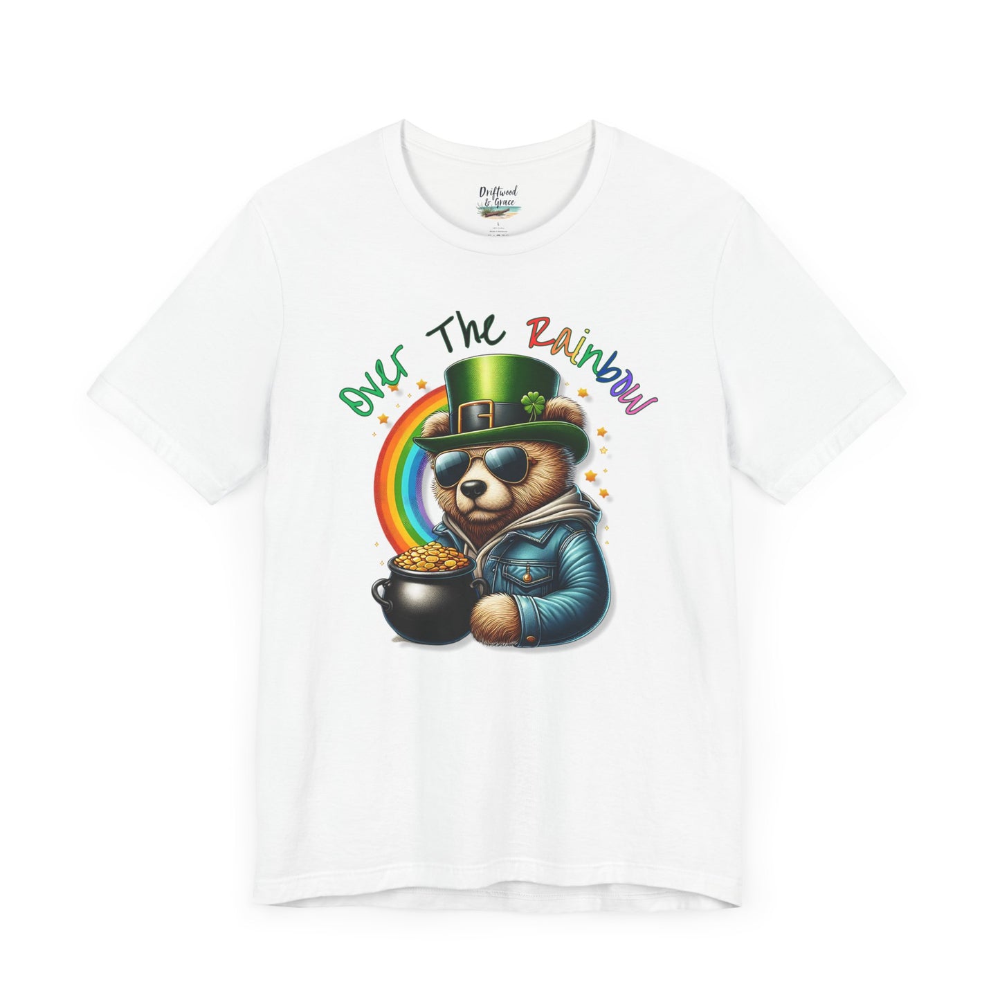 Over the Rainbow Lucky Bear Tee