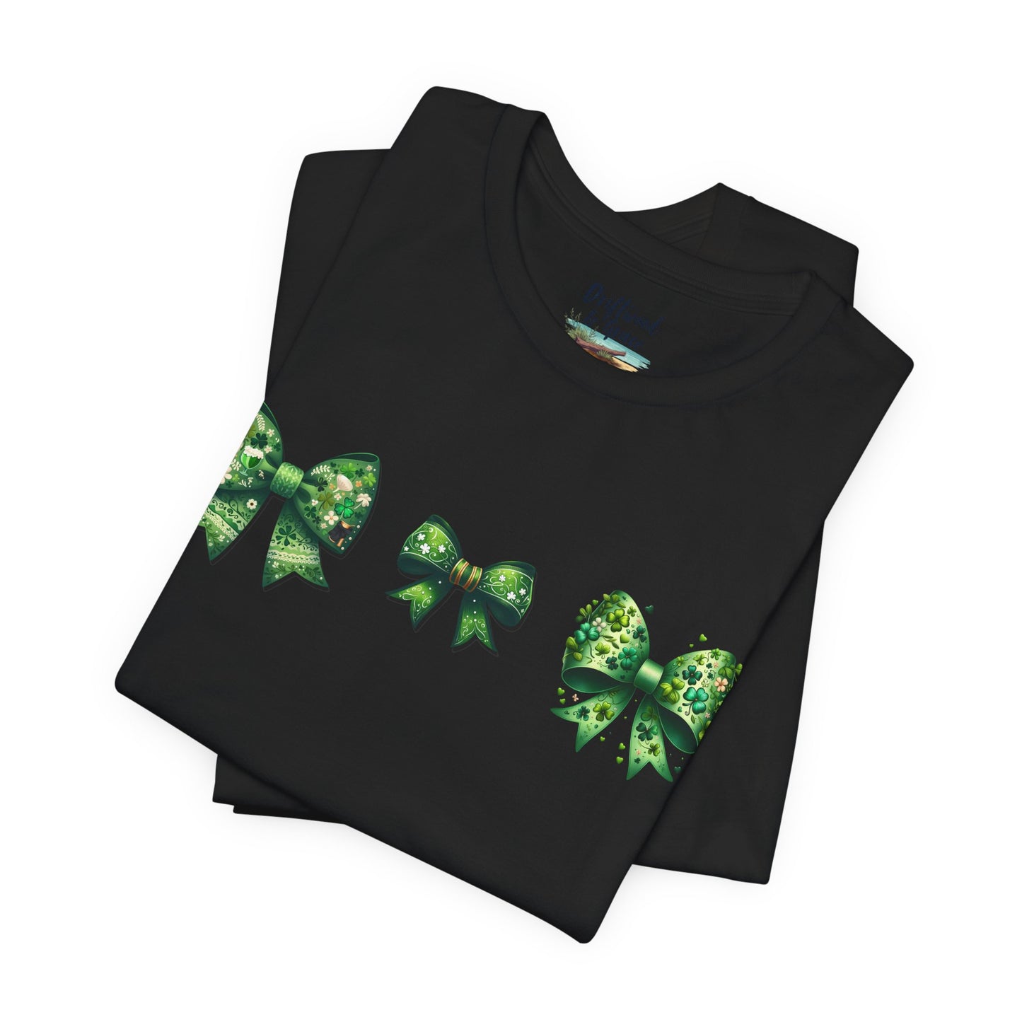 Shamrock & Bows Lucky Tee