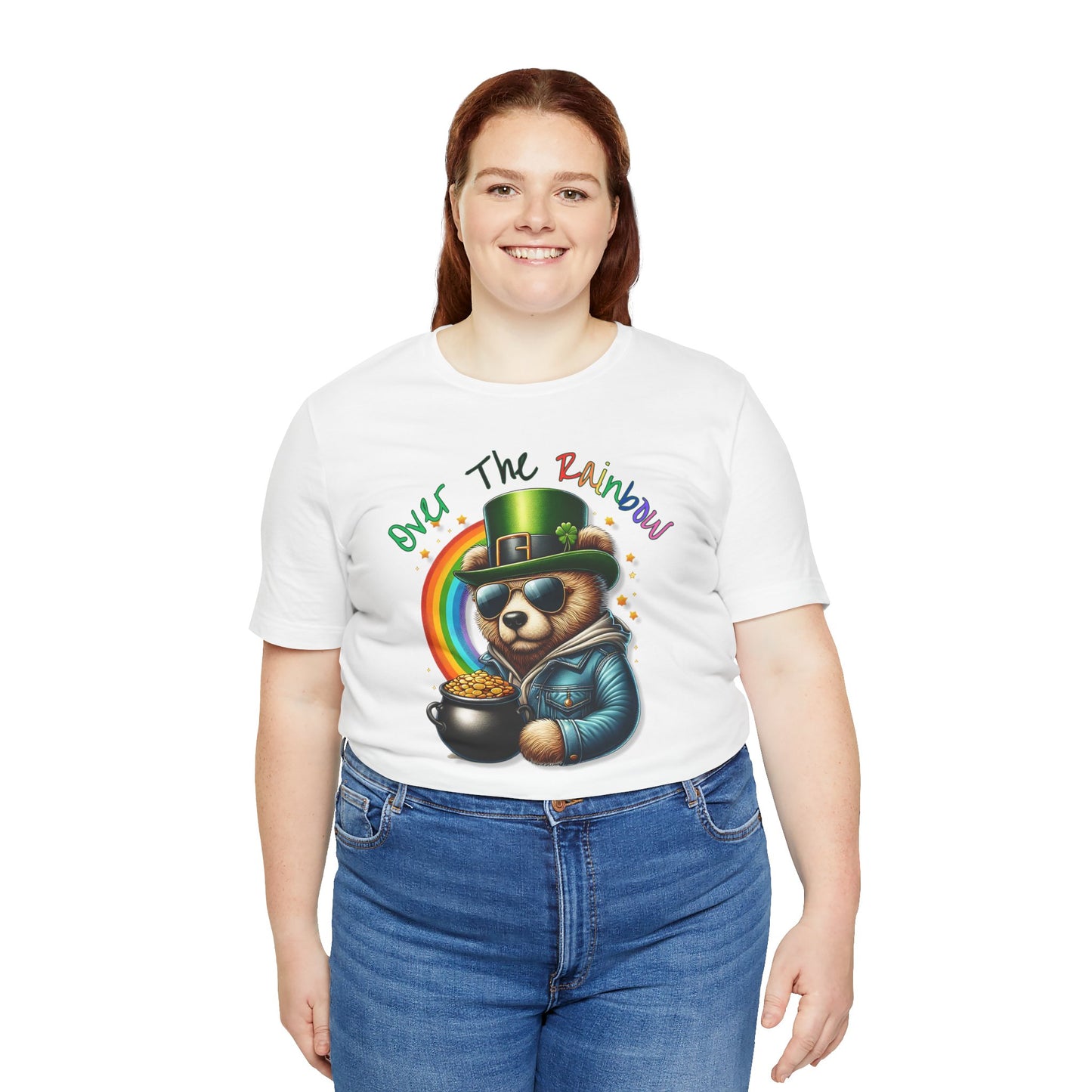 Over the Rainbow Lucky Bear Tee