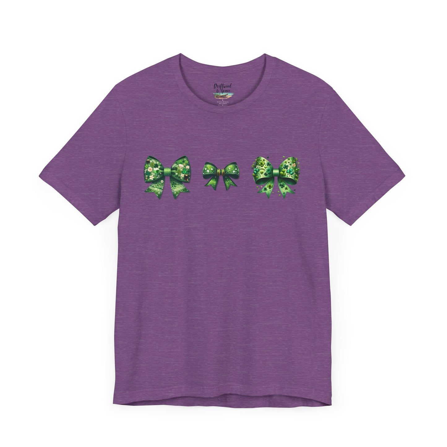 Shamrock & Bows Lucky Tee