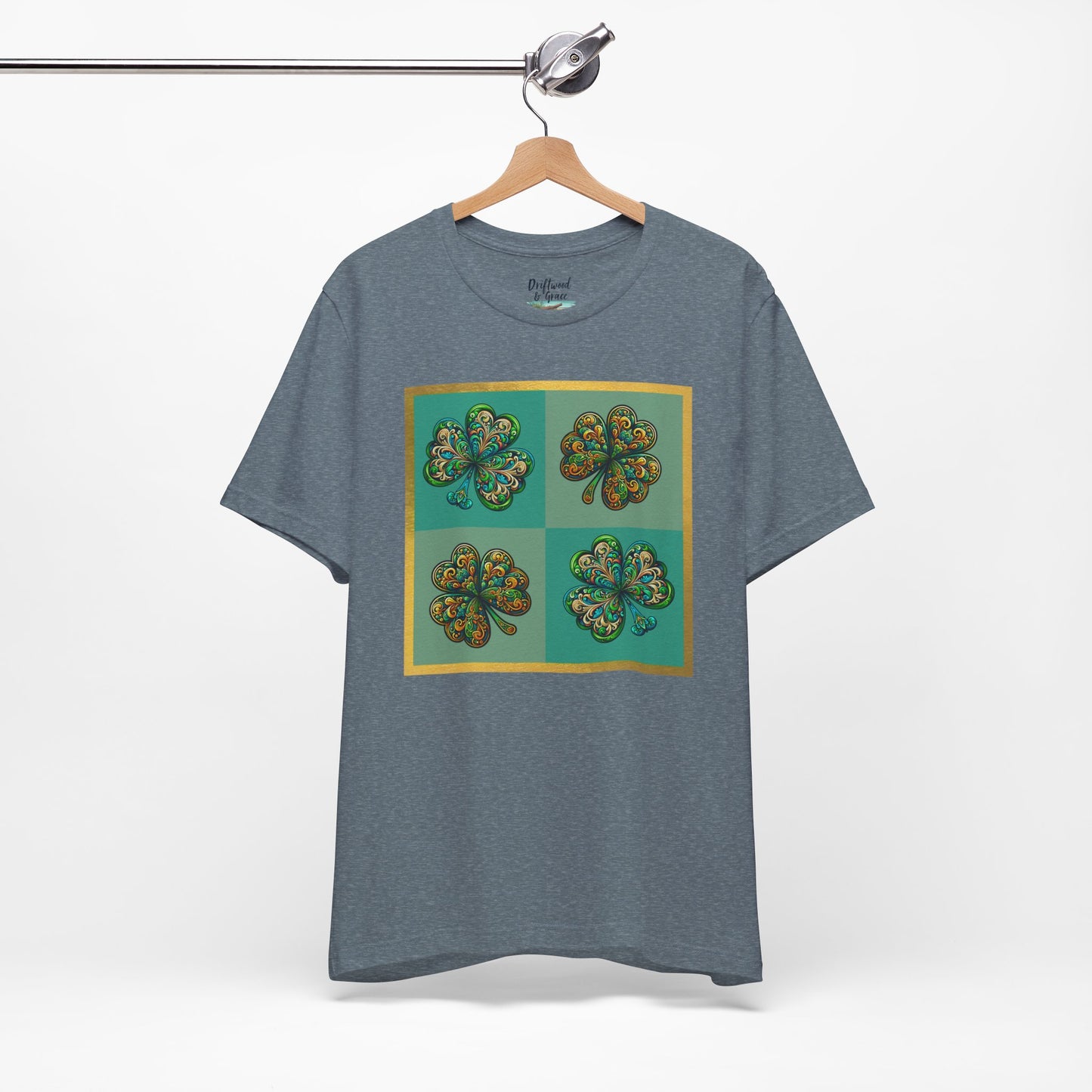 Ornate Shamrock Quartet Tee