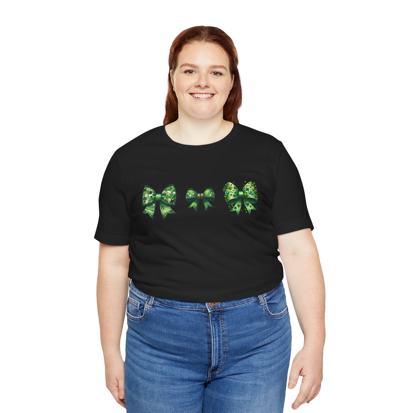 Shamrock & Bows Lucky Tee