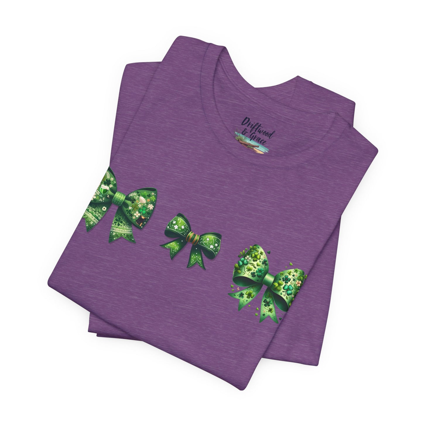 Shamrock & Bows Lucky Tee