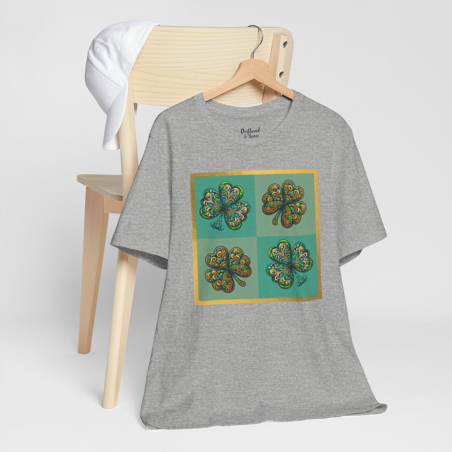 Ornate Shamrock Quartet Tee