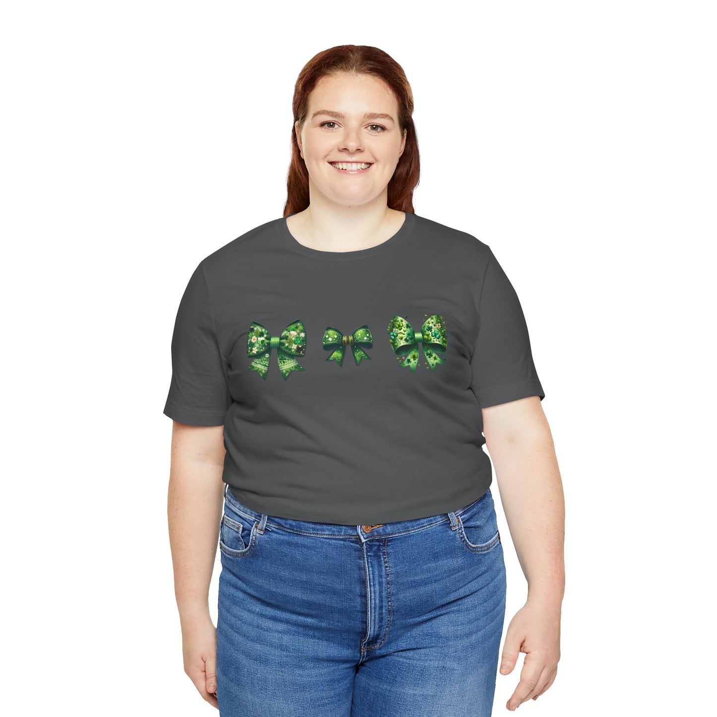 Shamrock & Bows Lucky Tee