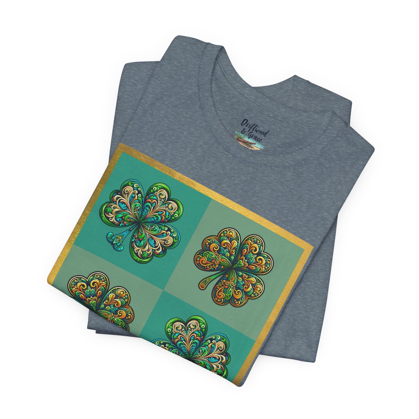 Ornate Shamrock Quartet Tee