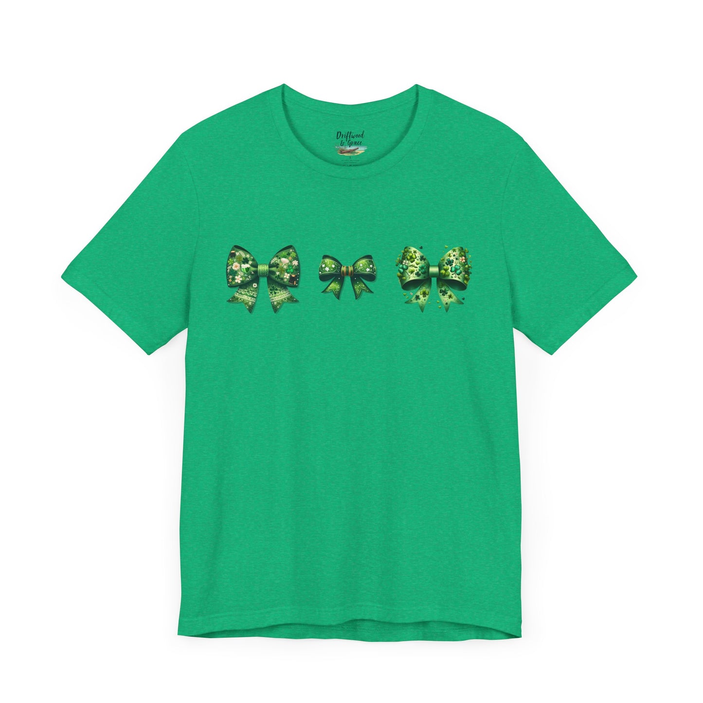 Shamrock & Bows Lucky Tee