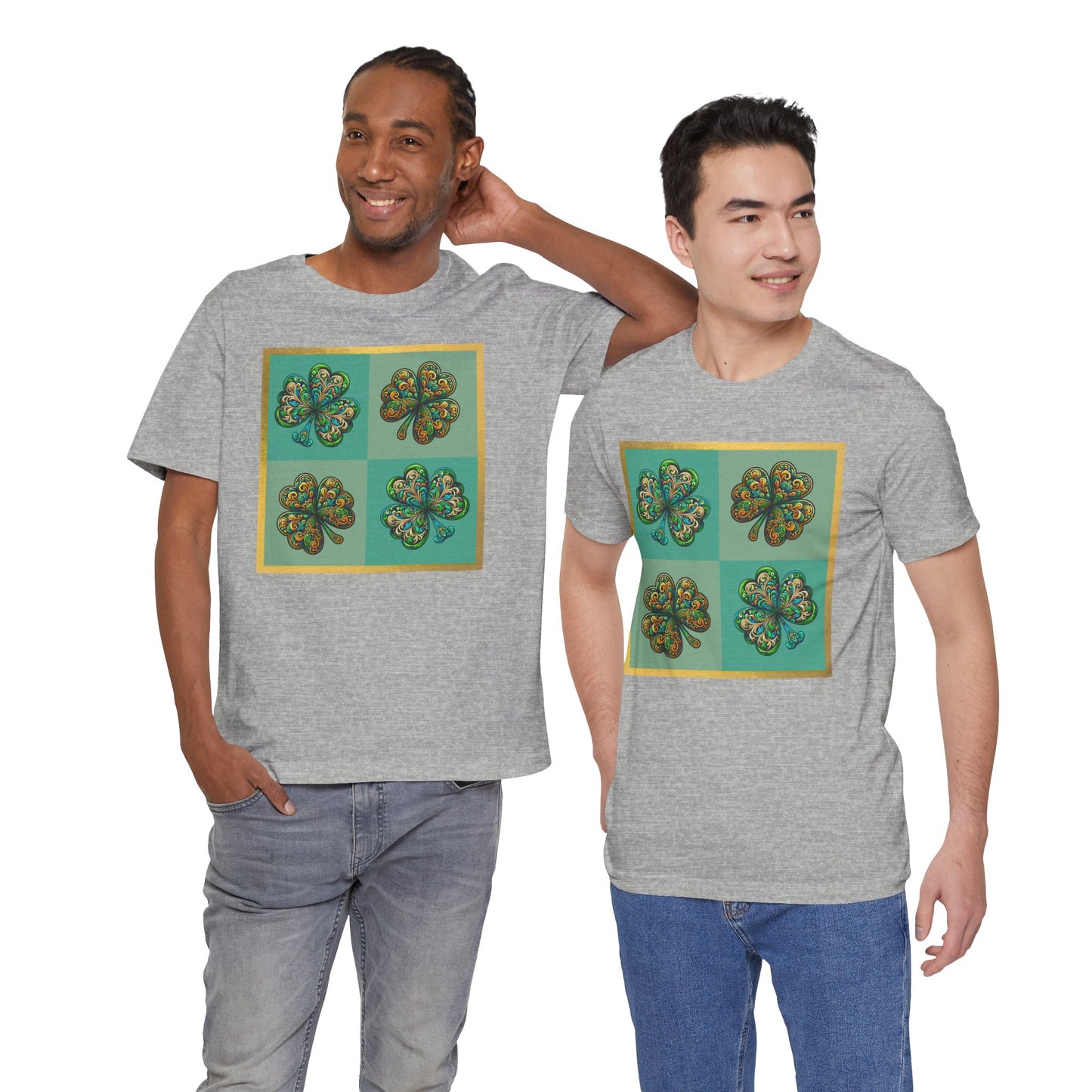 Ornate Shamrock Quartet Tee