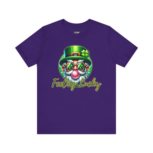 “Feeling Lucky” Bubblegum Leprechaun Tee