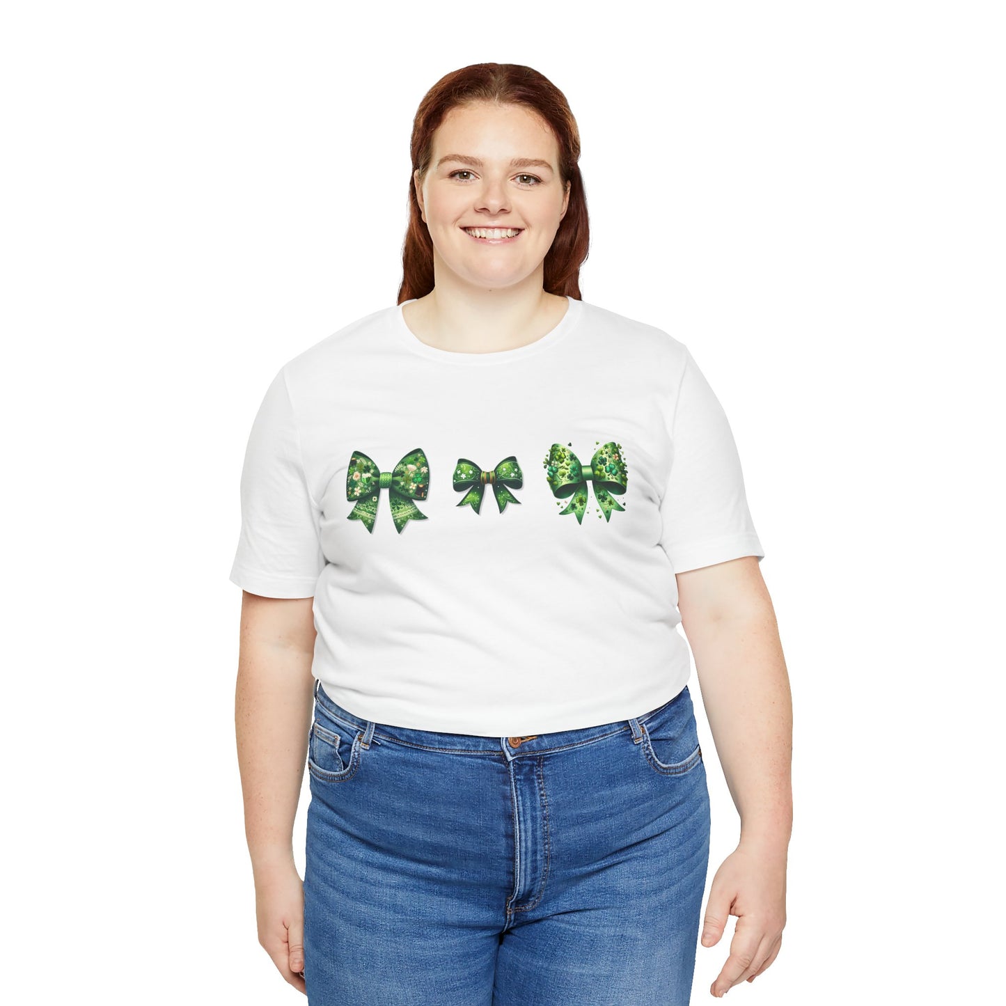 Shamrock & Bows Lucky Tee